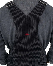 Pike Brothers - Mechanic Bib 1953 - Hängslebyxor - Wabash Svart - jhstore.se