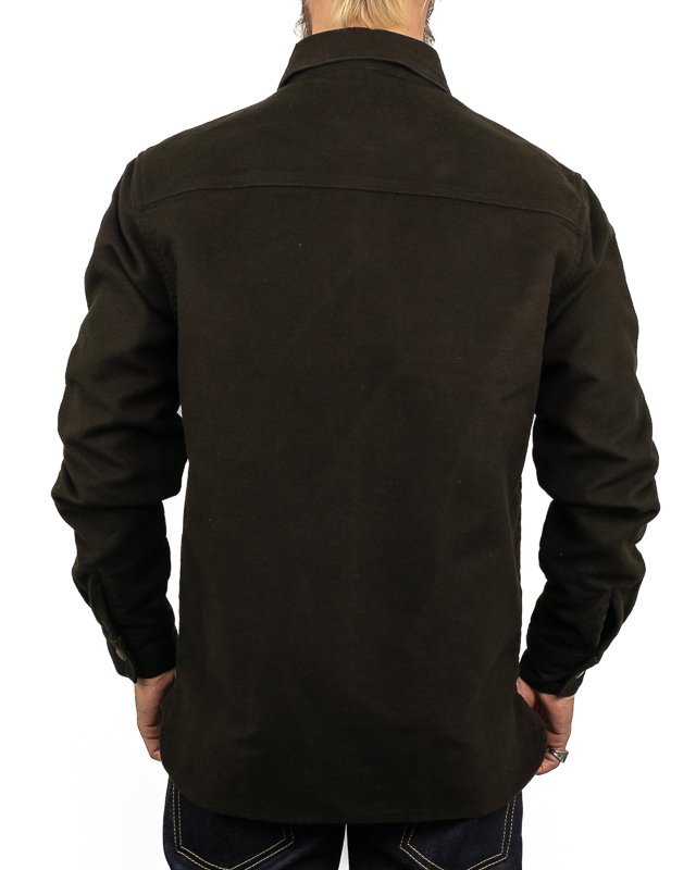 Pike Brothers - Moleskin skjorta - 1943 CPO - Brun - jhstore.se