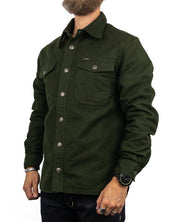 Pike Brothers - Moleskin skjorta - 1943 CPO - Grön - jhstore.se