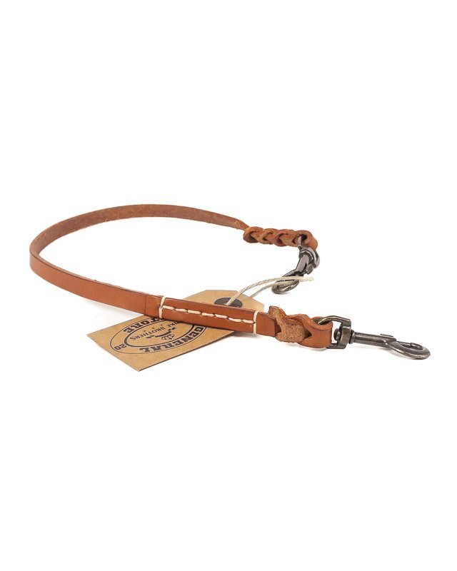 Pike Brothers - Nyckelkedja I Läder - 1963 Utility Lanyard - Brun - jhstore.se