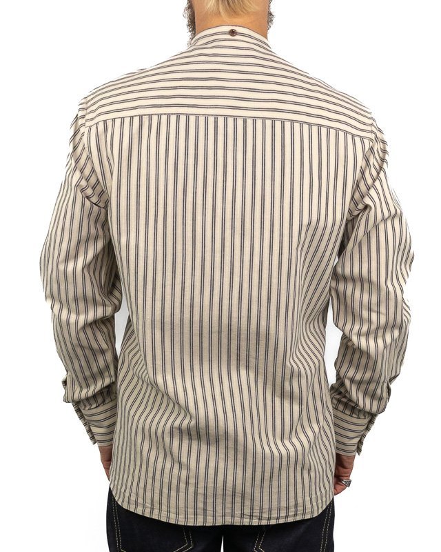 Pike Brothers - Skjorta - 1923 Buccanoy - Vit - jhstore.se