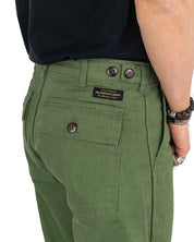 Pike Brothers - Utility Surplus Byxor - 1962 OG - 107 - Mörkgrön - jhstore.se