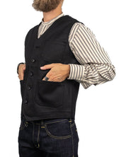 Pike Brothers - Väst - 1937 Roamer - Elephant Skin - Svart - jhstore.se