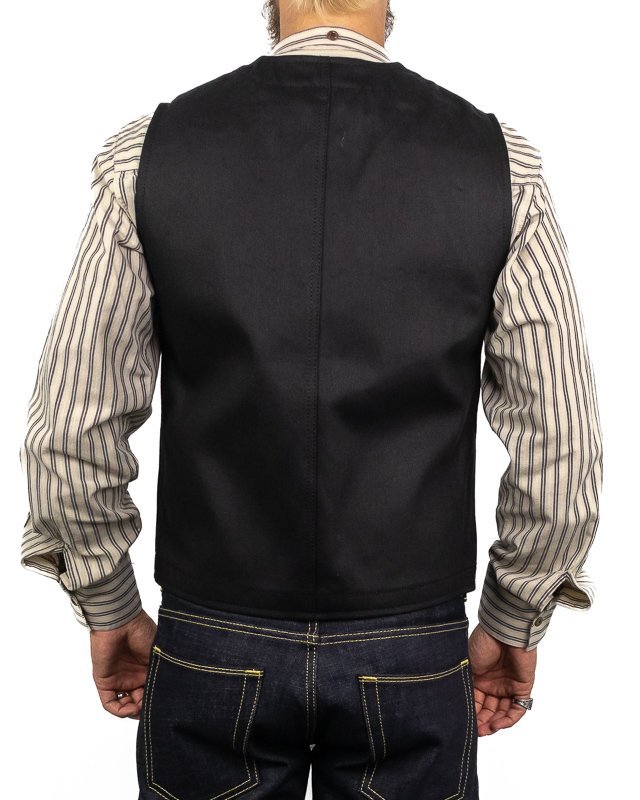 Pike Brothers - Väst - 1937 Roamer - Elephant Skin - Svart - jhstore.se