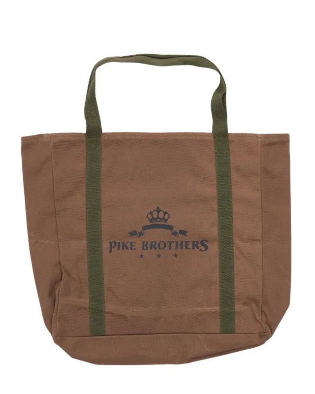 Pike Brothers - Vaxad väska - 1979 Chopper Bag - Vaxad Khaki - jhstore.se