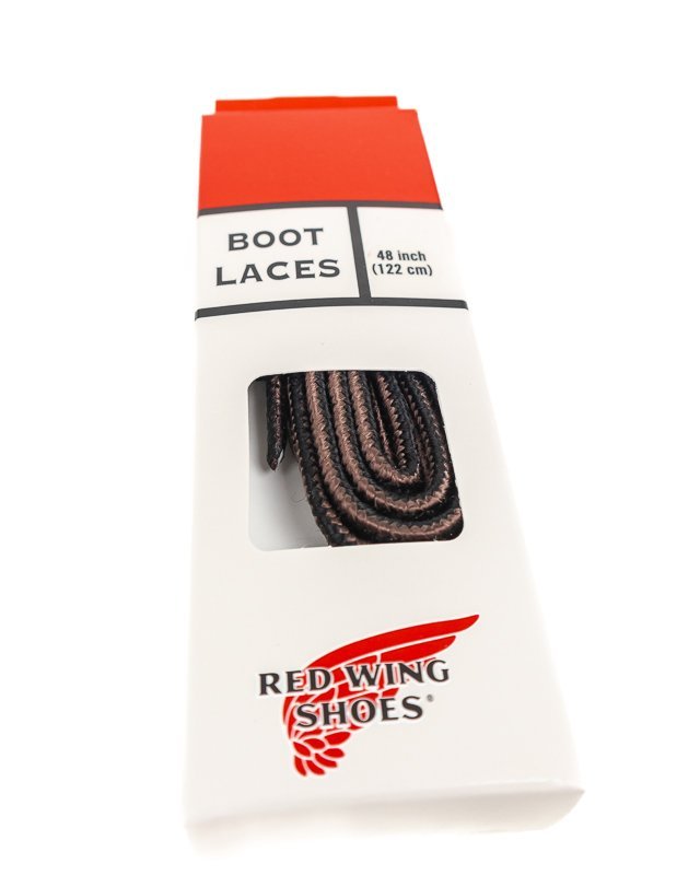 Red Wing - Taslan Skosnöre - 97165 Brun/Svart - jhstore.se