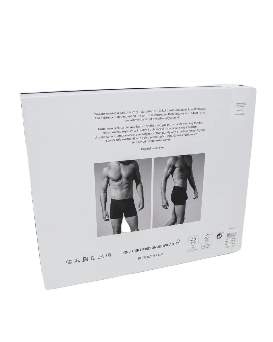 Resteröds - 10 - Pack Kalsonger - Bambu - Svart - jhstore.se