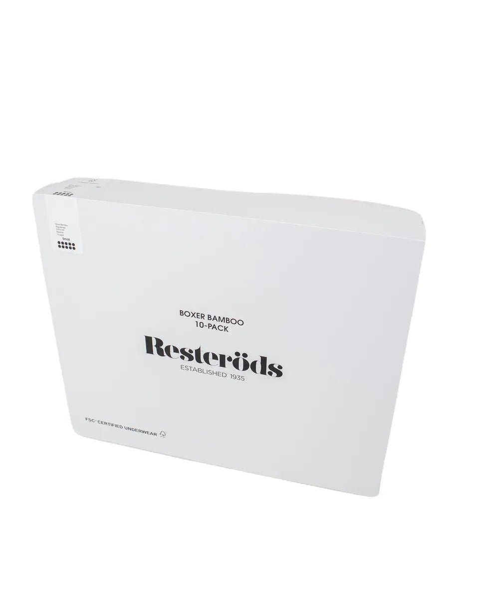 Resteröds - 10 - Pack Kalsonger - Bambu - Svart - jhstore.se