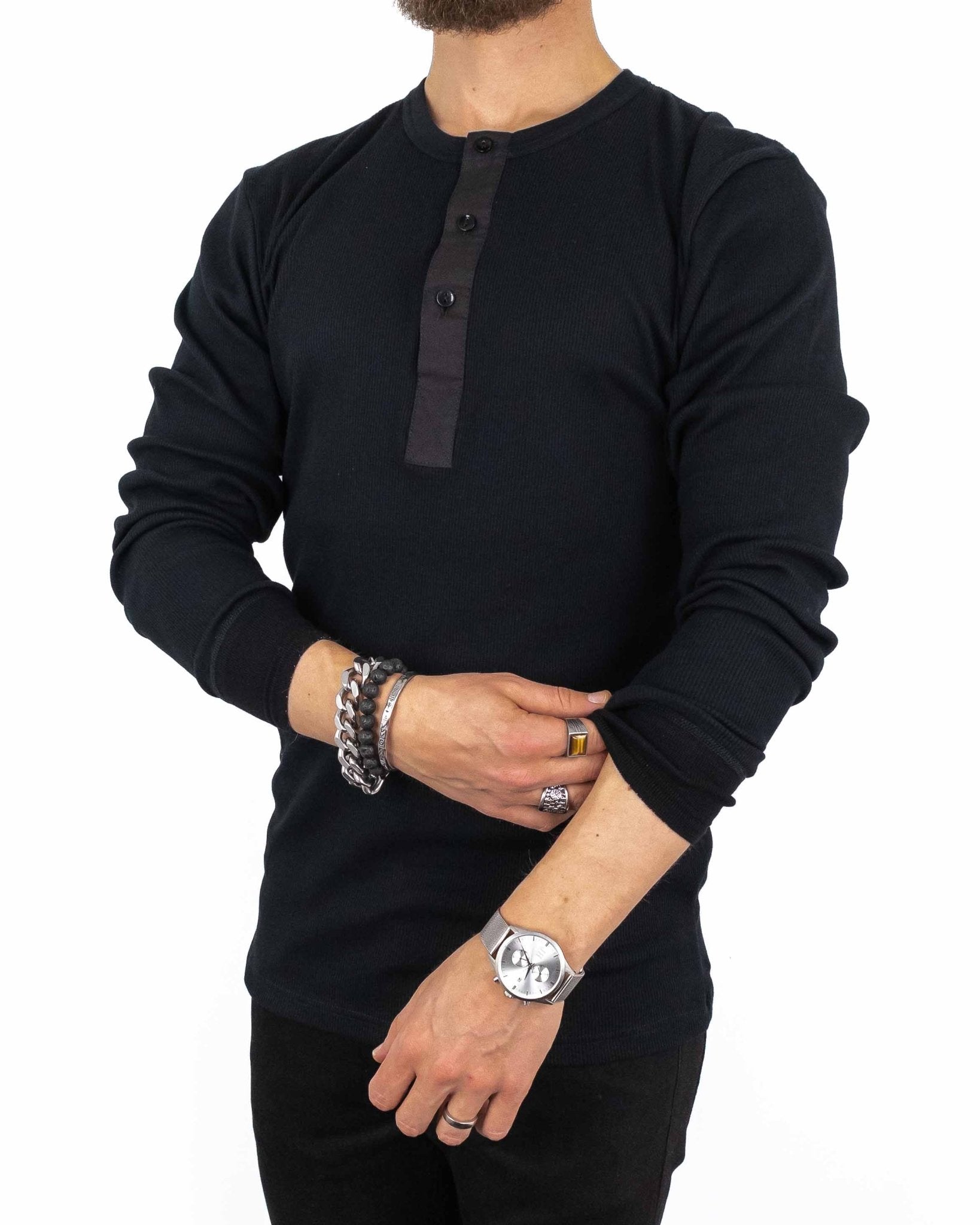 Resteröds - Farfarströja Svart - Grandpa - jhstore.se