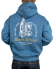Resteröds - Hoodie - Room Service - Jay - Blå - jhstore.se