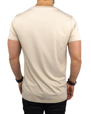 Resteröds - R - Neck Bambu T-Shirt - Ljusgrå - jhstore.se