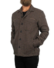 Resteröds - Skjorta Rutig - Overshirt Hugh - Brun - jhstore.se