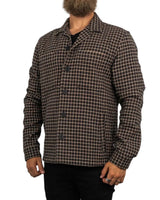 Resteröds - Shirt Checkered - Overshirt Hugh - Brown
