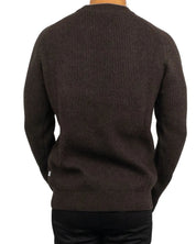 Resteröds - Ull Sweatshirt - Michael Pullover - Brun - jhstore.se