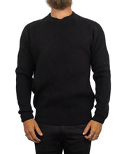 Resteröds - Ull Sweatshirt - Michael Pullover - Svart - jhstore.se