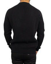 Resteröds - Ull Sweatshirt - Michael Pullover - Svart - jhstore.se