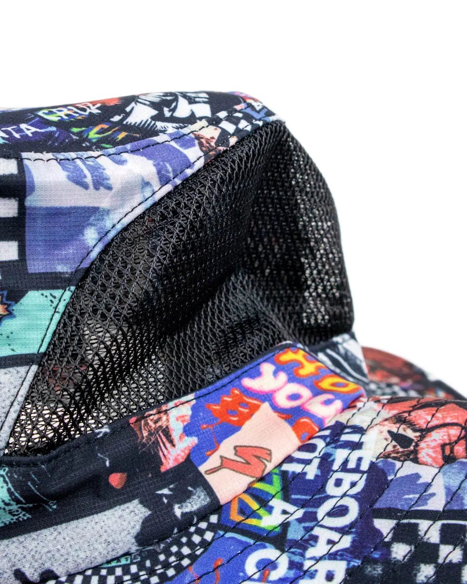 Santa Cruz - Bucket hat - Collage Boonie - Multifärgad - jhstore.se