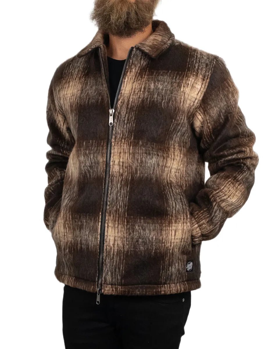 Santa Cruz - FleeceJacka - Hideout - Brun - jhstore.se