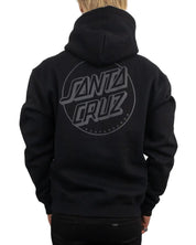 Santa Cruz - Hoodie - Opus Stripe - Svart - jhstore.se