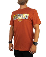 Santa Cruz - T-shirt Hand grafik - Tegel - jhstore.se