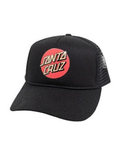 Santa Cruz - Trucker Keps - Other Dot Rose - Svart - jhstore.se