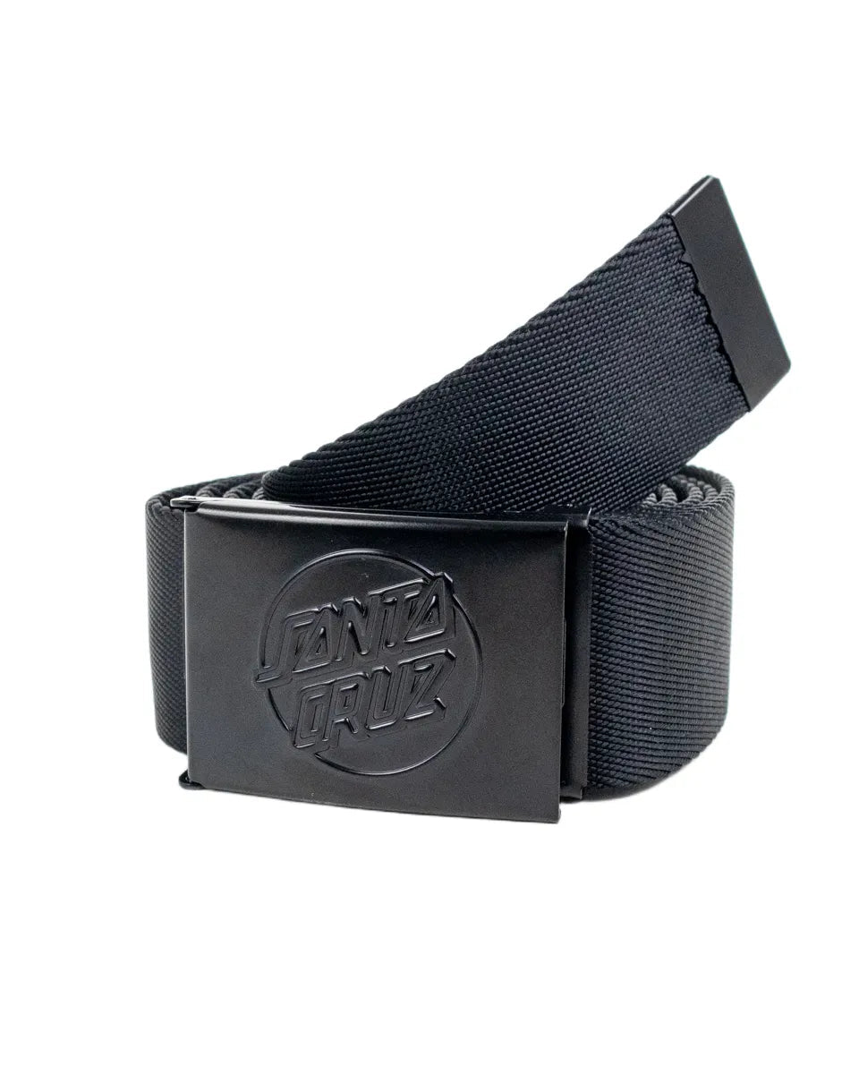 Santa Cruz - Tygbälte med öppnare - Opus dot - Svart - jhstore.se