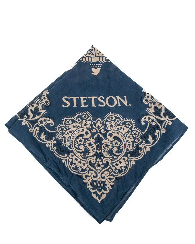 Stetson - Bandana Blå - Bandana Cotton - jhstore.se