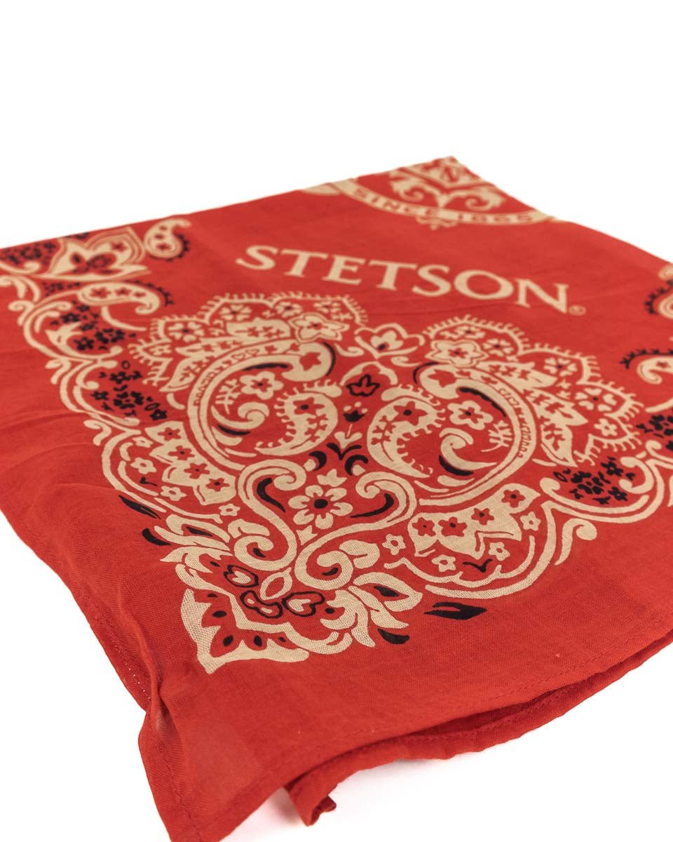 Stetson - Bandana Röd - Bandana Cotton - jhstore.se