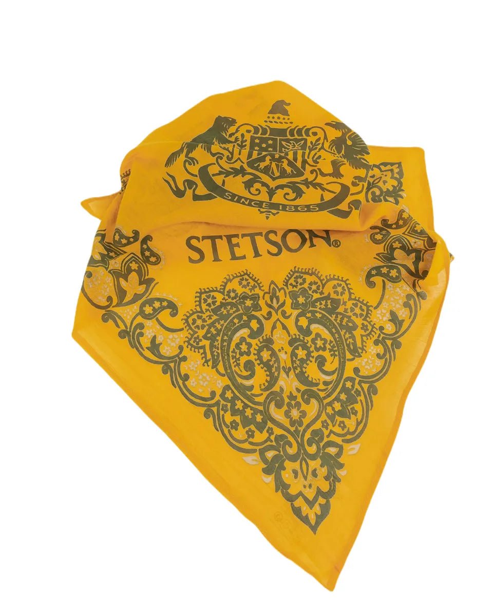 Stetson - Bandana - Senapsgul - Bandana Cotton - jhstore.se