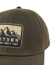 Stetson - Basebollkeps - Vaxad Bomull - Brun - jhstore.se