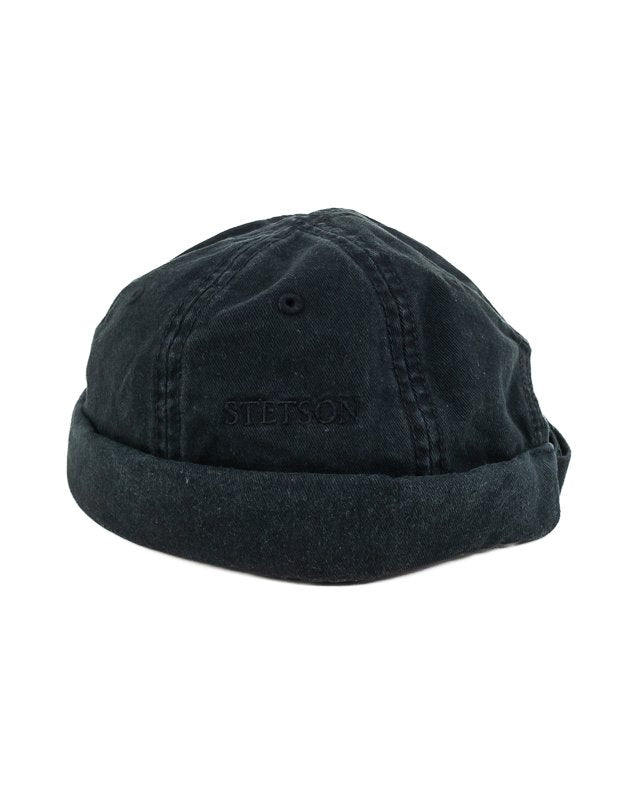 Stetson - Docker Cotton Black - jhstore.se