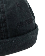 Stetson - Docker Cotton Black - jhstore.se