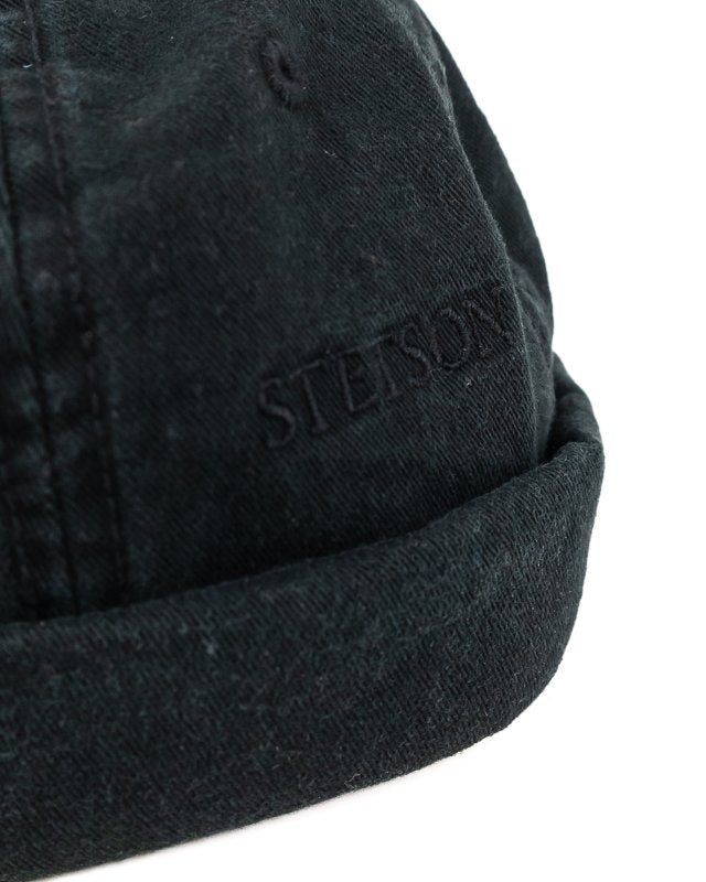 Stetson - Docker Cotton Black - jhstore.se
