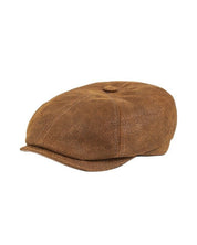 Stetson - Gubbkeps i skinn - Brun - jhstore.se