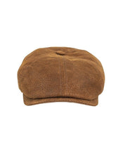 Stetson - Gubbkeps i skinn - Brun - jhstore.se