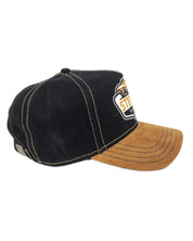 Stetson - Keps med Manchesterskärm - Garage - Svart/Brun - jhstore.se