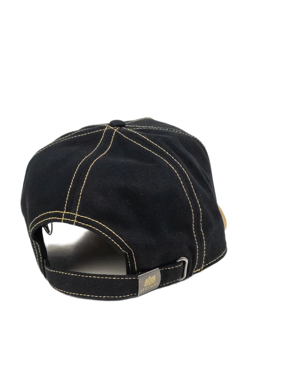 Stetson - Keps med Manchesterskärm - Garage - Svart/Brun - jhstore.se