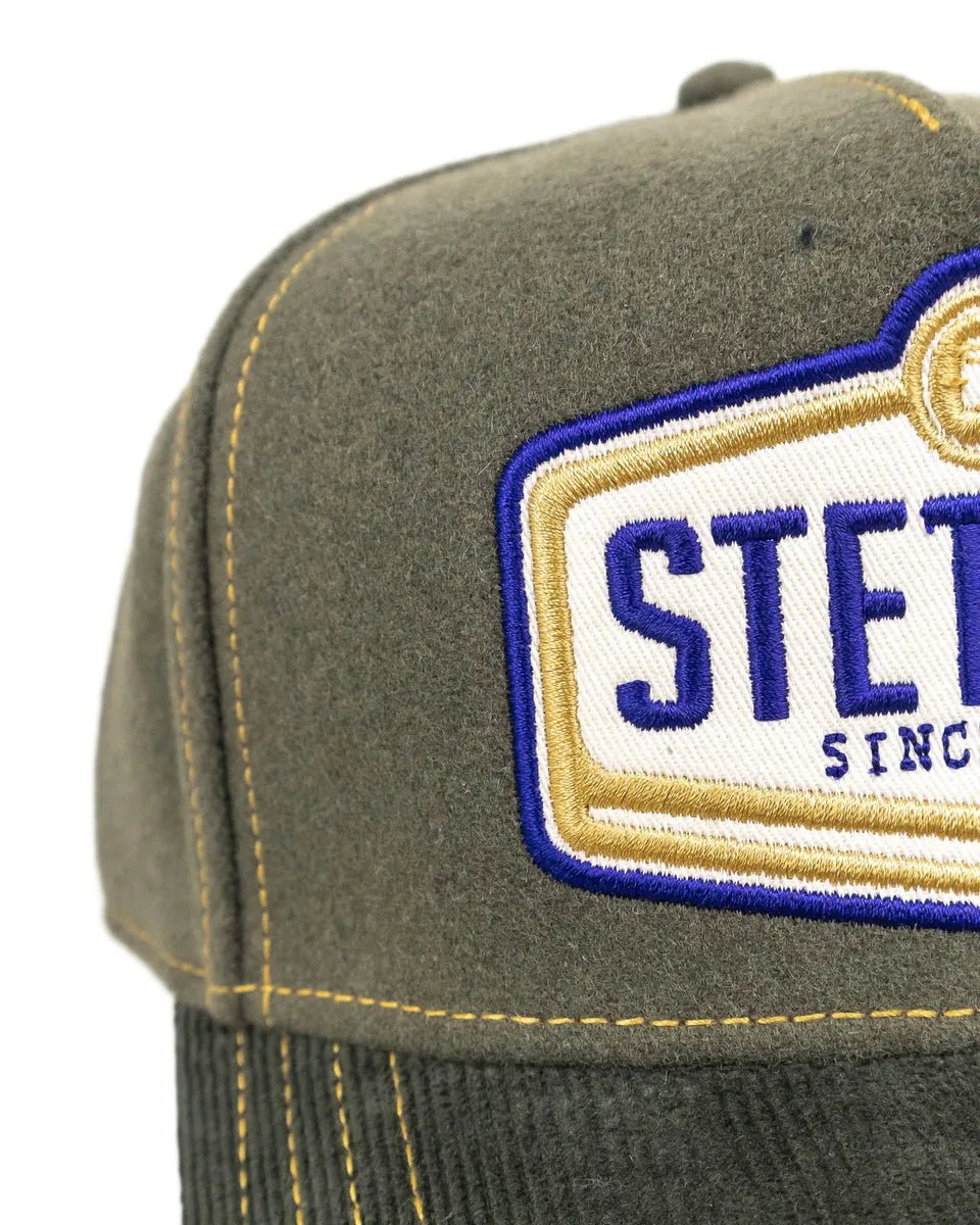 Stetson - Keps - Ullkeps med manchesterskärm - Grön - jhstore.se