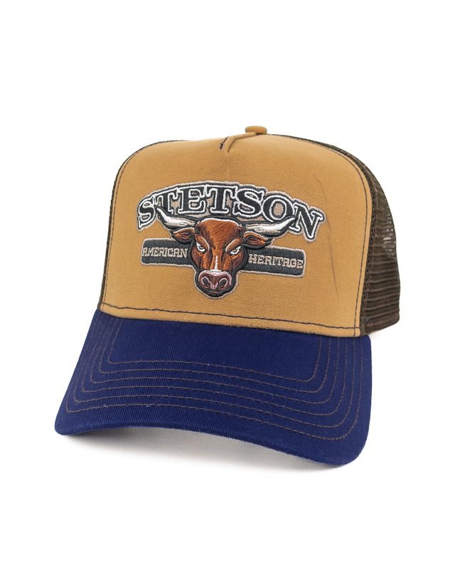 Stetson - Trucker Cap Bull - Keps m. Tjur - jhstore.se