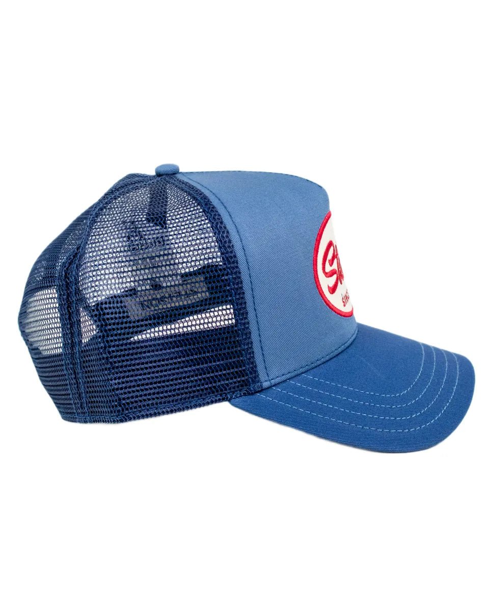 Stetson - Trucker Keps - Engine - Blå - jhstore.se