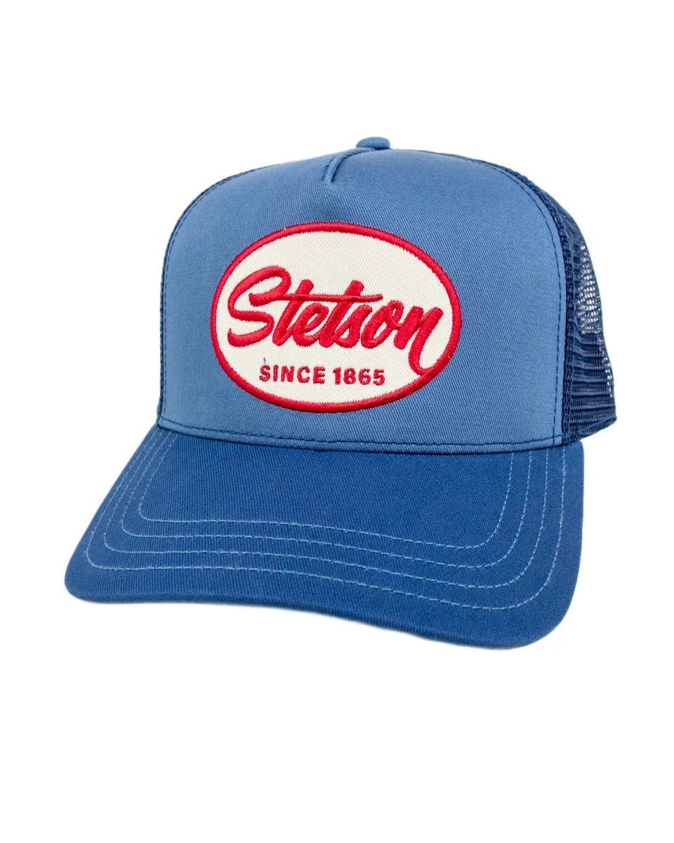 Stetson - Trucker Keps - Engine - Blå - jhstore.se