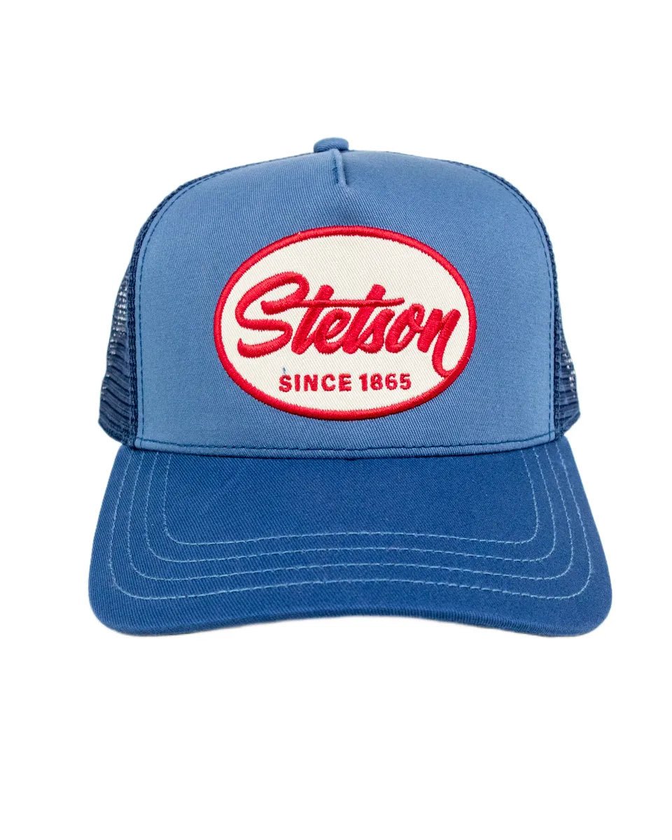 Stetson - Trucker Keps - Engine - Blå - jhstore.se