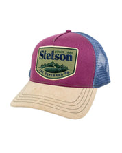 Stetson - Trucker Keps - Explorer - Vinröd - jhstore.se