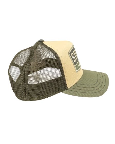 Stetson - Trucker Keps - Gasoline - Grön/Beige - jhstore.se