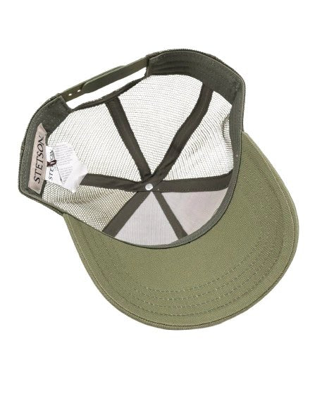 Stetson - Trucker Keps - Gasoline - Grön/Beige - jhstore.se