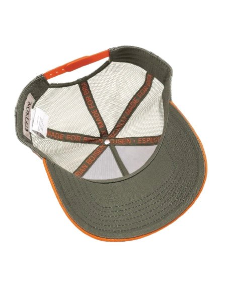 Stetson - Trucker Keps Hjort - Wild Scandinavian - Orange/Grå - jhstore.se