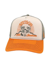 Stetson - Trucker Keps Hjort - Wild Scandinavian - Orange/Grå - jhstore.se
