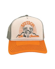Stetson - Trucker Keps Hjort - Wild Scandinavian - Orange/Grå - jhstore.se