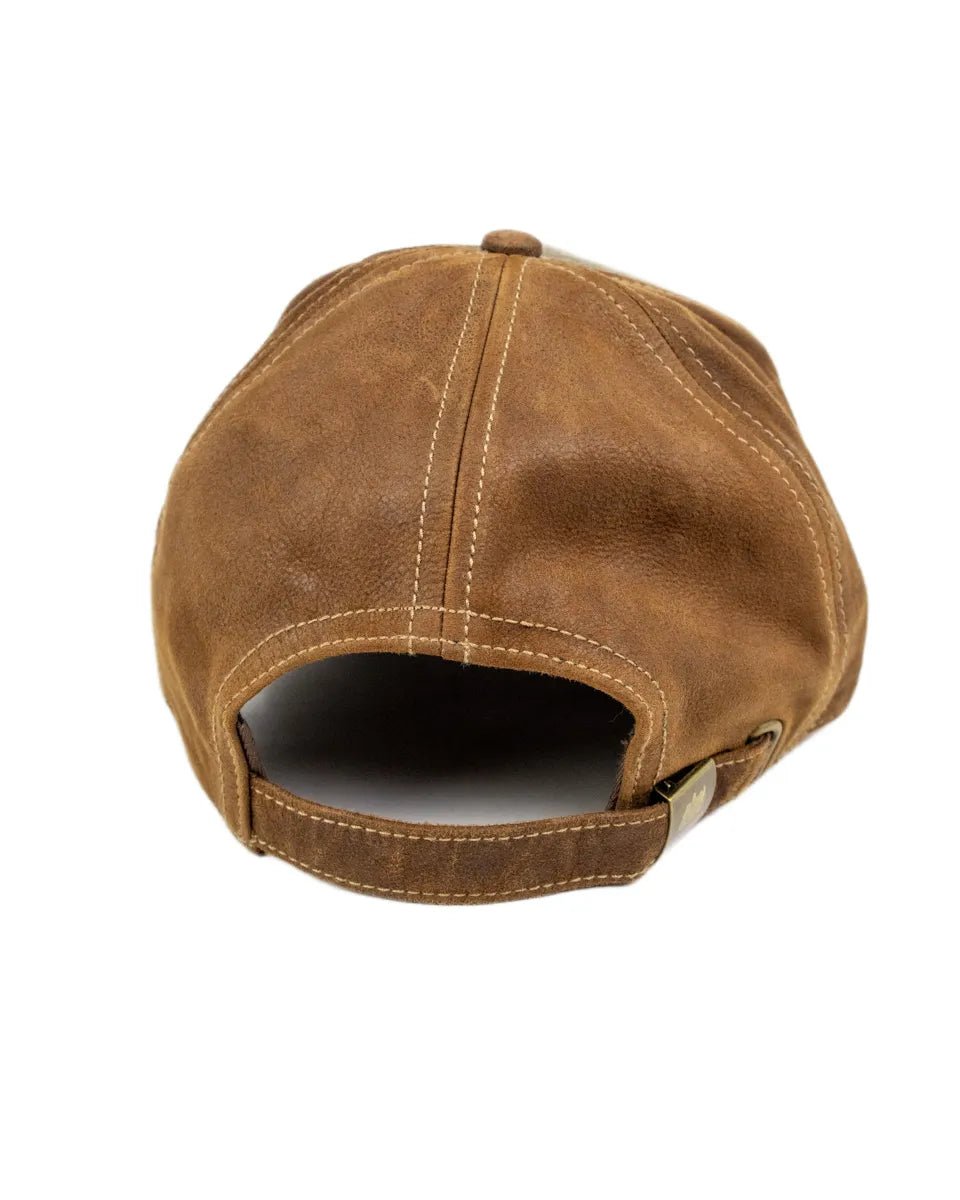 Stetson - Trucker Keps - Läder/Linne - Brun - jhstore.se