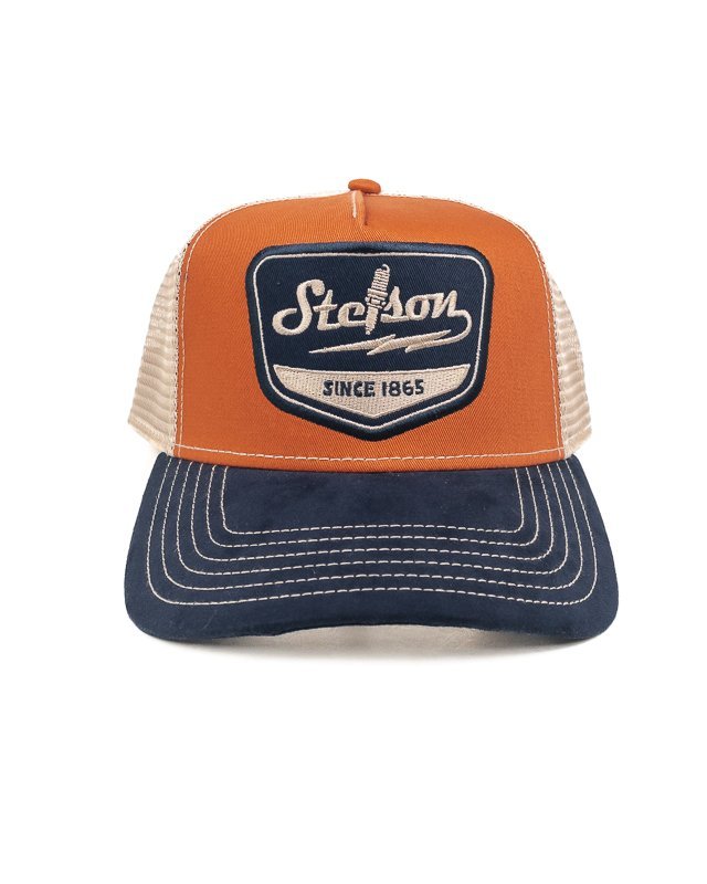 Stetson - Trucker Keps med tändstift - Spark - Rost - jhstore.se